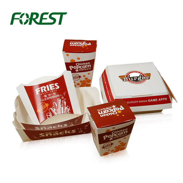 <div>Fast Food Paper Pavkaging Box</div>